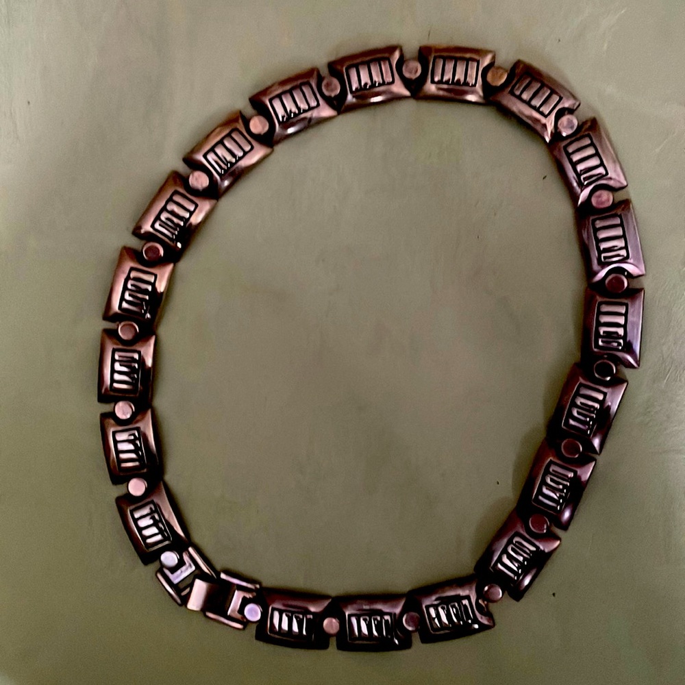 1940’s vintage metal belt 24 inches